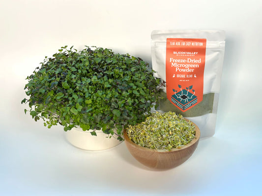 We've got broccoli sprouts!