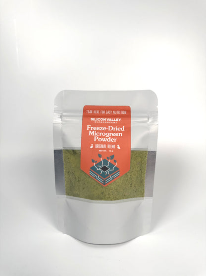 Freeze-Dried Microgreen and Sprout Powder, 7 Servings