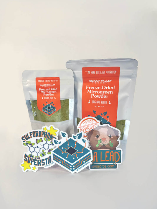 Freeze-Dried Microgreen and Sprout Powder Bundle