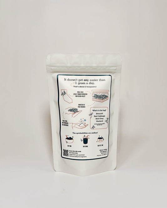 Freeze-Dried Microgreen Powder, 30 Servings
